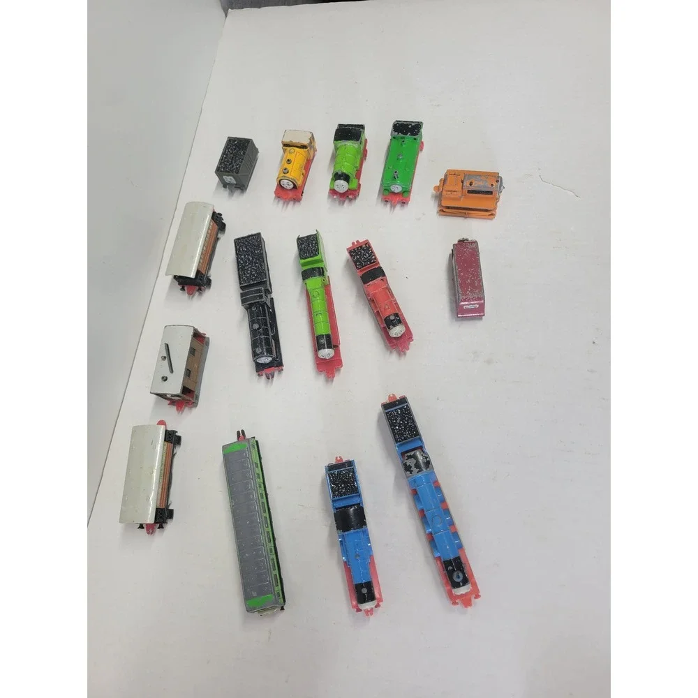 Vtg Thomas & Friends Ertl Diecast Metal Toy Train Lot Gordon‎ Percy 15pc 88-92